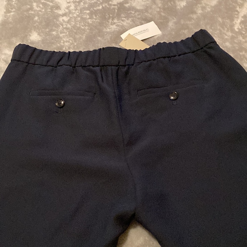 BANANA REPUBLIC Pants Women’s Size S Petite Pull On Stretch Waist Dress Pants - Picture 7 of 14
